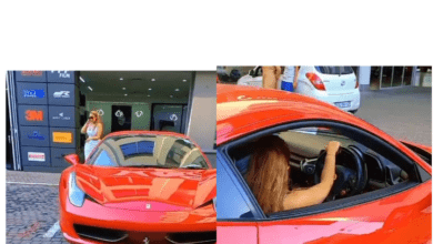 Zari Hassan Shows Off her brand new Ferrari
