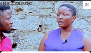 Andrew Kibe's younger sister Susan Kamau during an interview with Bob Shakwila 