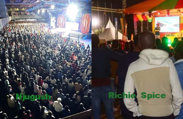 Njugush Show vs Richie Spice Show at Kicc