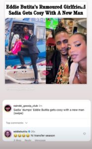 Butita Reacts After His New Girlfriend Sadia,Dumps Him and Gets Cosy With Another Man.