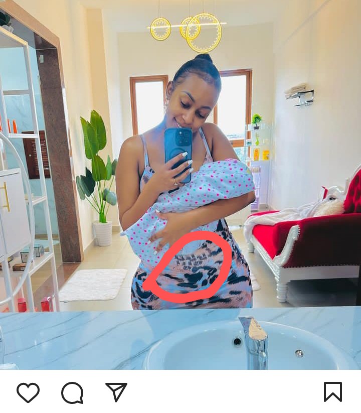 Amberay After Giving Birth