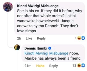 Dennis Itumbi Finally Opens Up On His Relationship With Jackie Maribe.