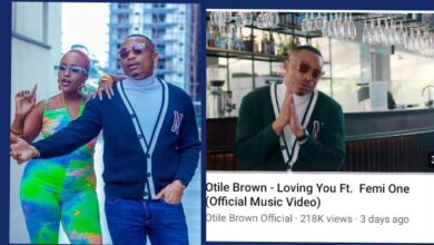 Otile Brown and Femi One Song Fails To Hit 300K Views in 3 Days.