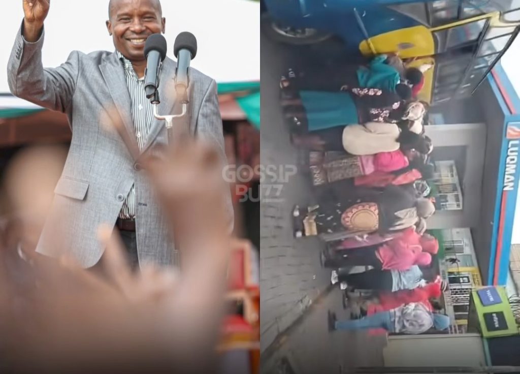 ” Wamama Ndio Wasaliti” Men Call Out Kawangware Women After Being Paid To Attend DP Kindiki Rally