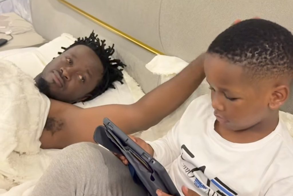 ” Nyoa Bwana Makwapa” Fans Tell Diana Marua After Bahati Spotted With Hairy Armpits