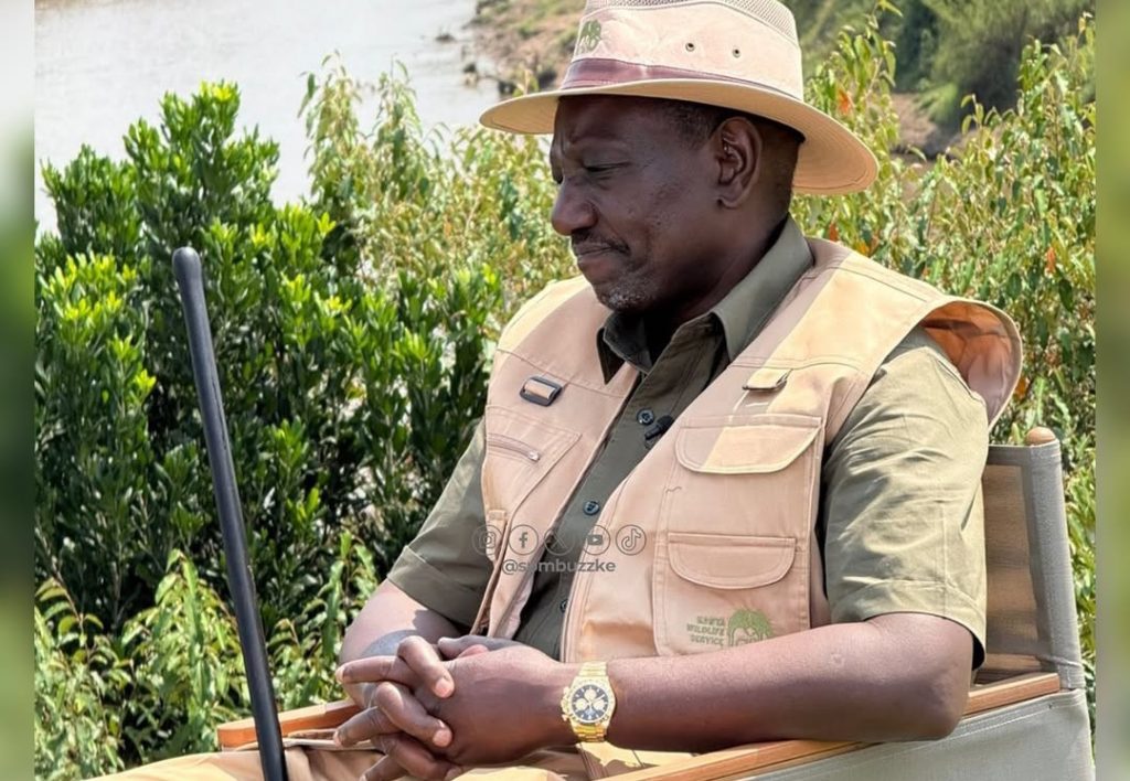 President William Ruto Spotted Wearing A Rolex Daytona Golden Watch Worth Ksh.7.1 Million