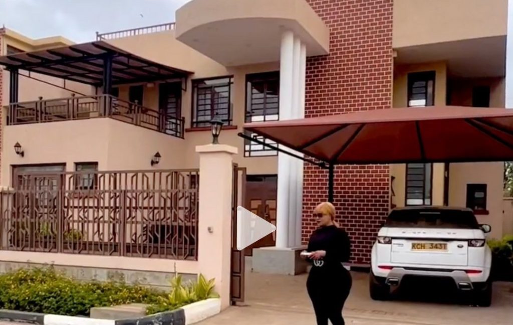” Ako Homeless” Vera Sidika Mansion In Ngong Set To Be Sold Just Days After Flaunting Ksh.18 M Car