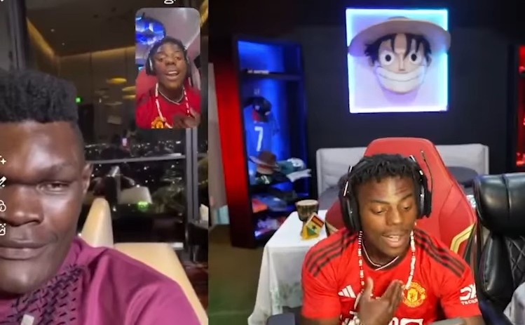 Ishowspeed Video Calls Bradley Marongo After Connecting With Him During His Kenyan Tour